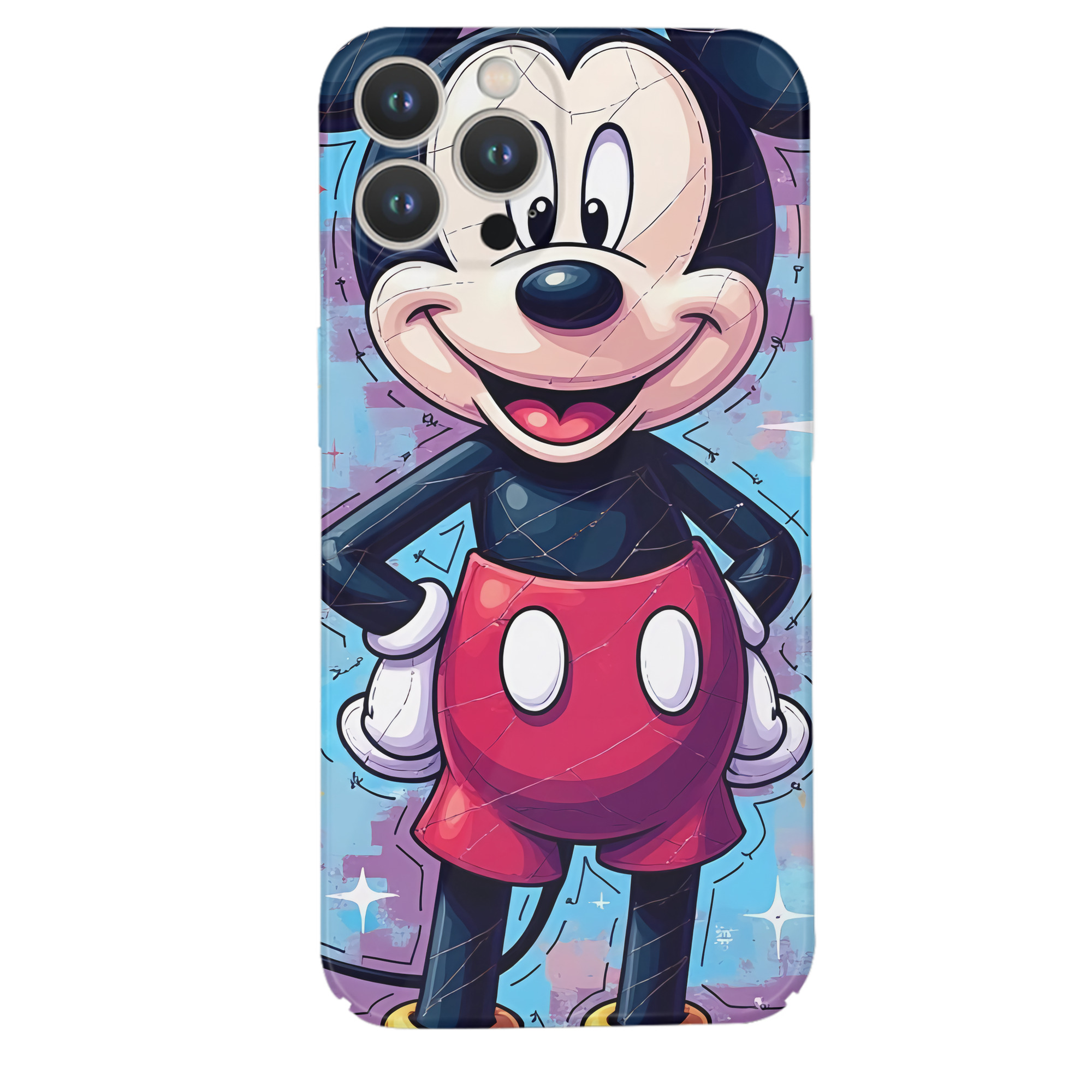 （画像用） ミッキーマウス Mickey Mouse 【iPhone 14シリーズ対応】ハードケース